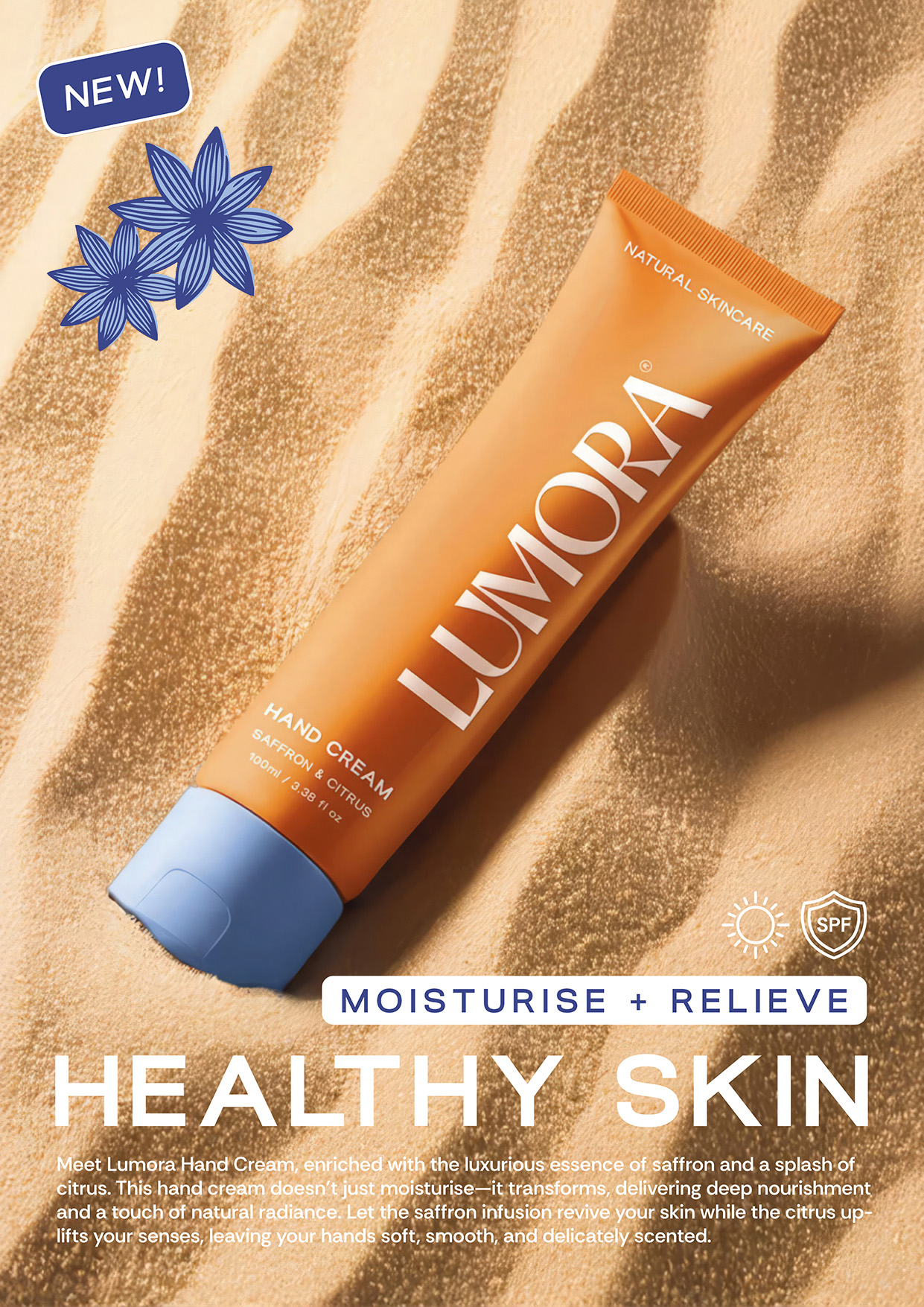 Lumora Hand Cream Product Advert