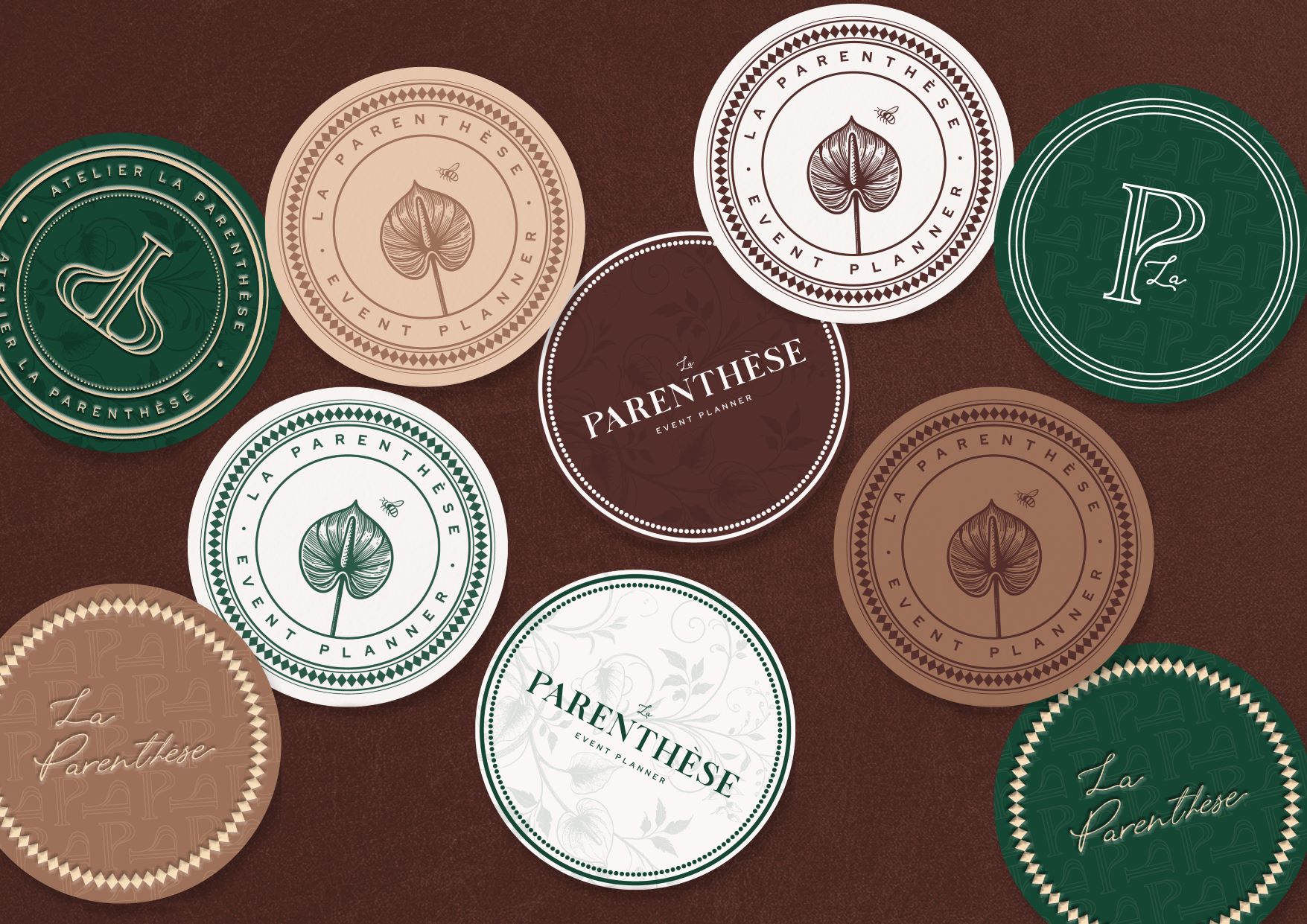 La Parenthèse Stickers