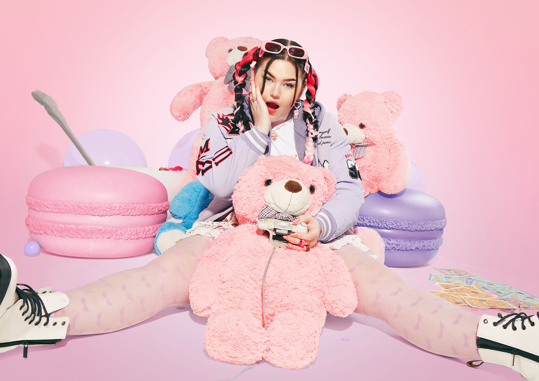 Photoshoot with Mae Stephens requested by Universal Music UK