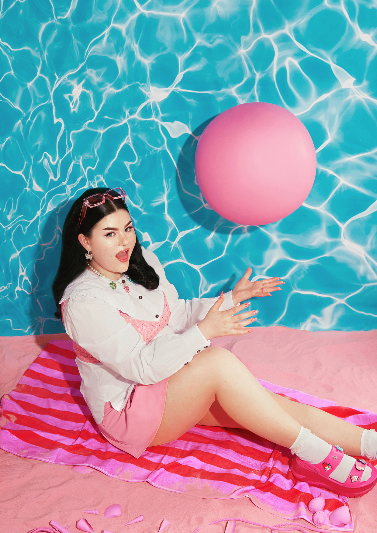Photoshoot with Mae Stephens requested by Universal Music UK