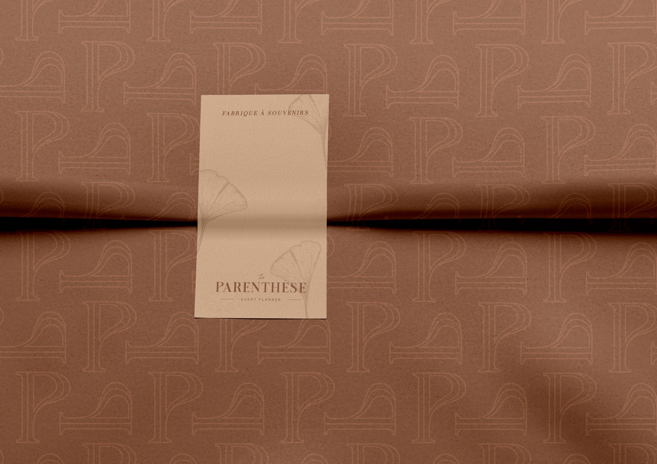 La Parenthèse Wrapping Paper