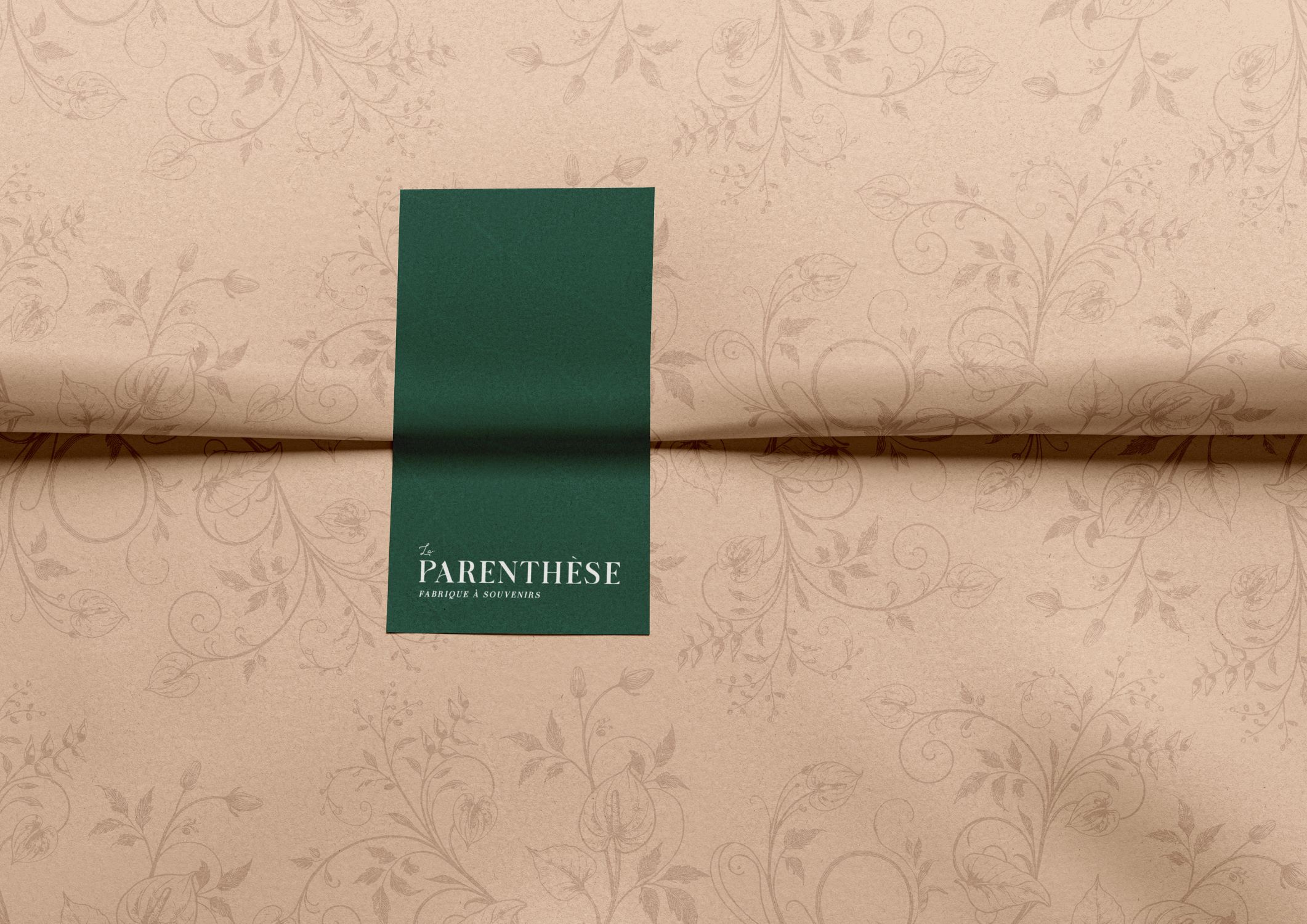 La Parenthèse Wrapping Paper