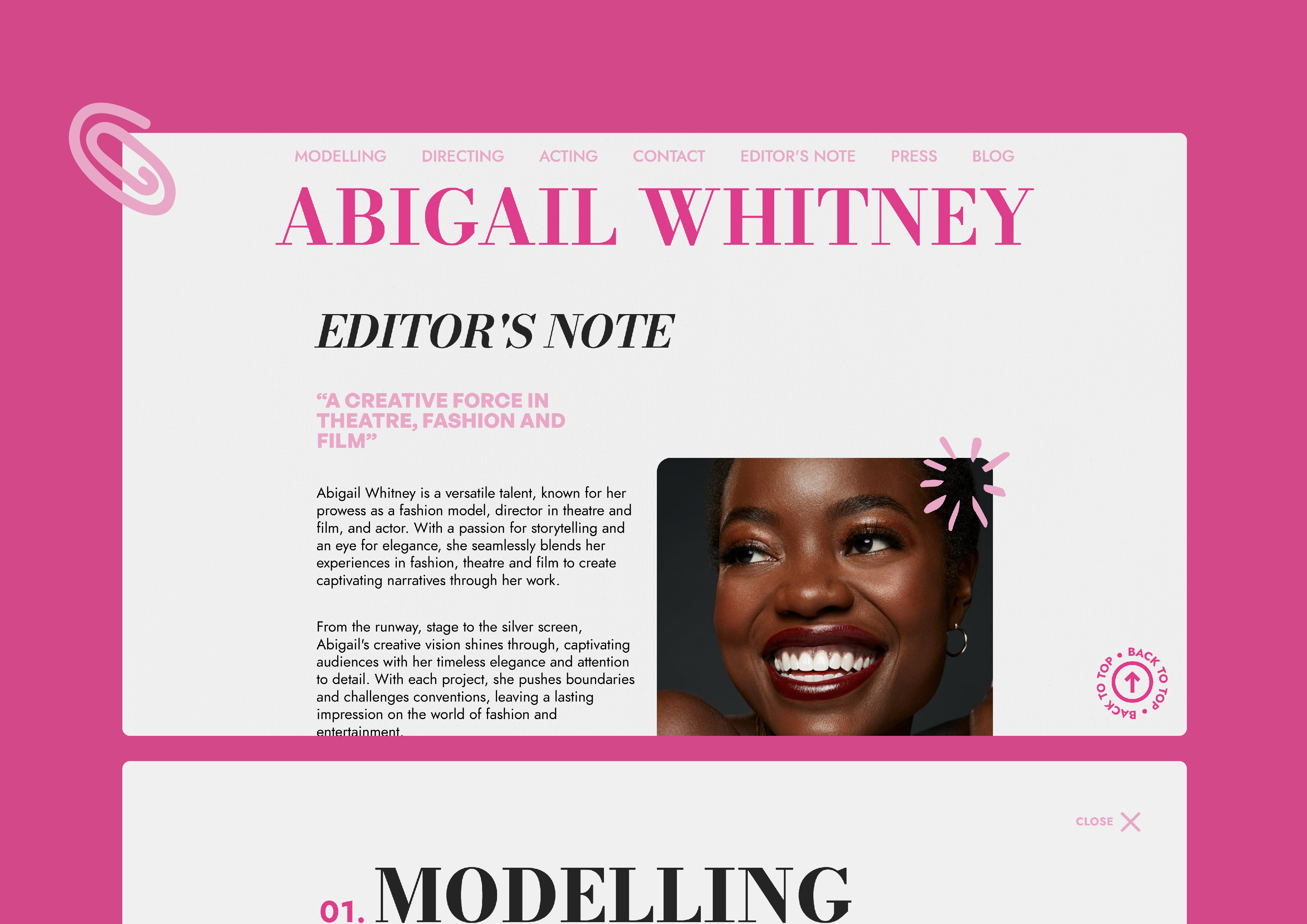 Abigail Whitney: Presentation